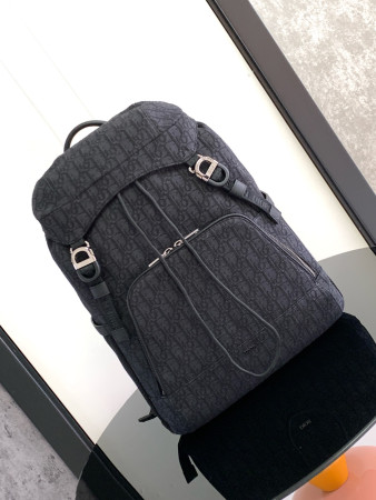 D*0r 8 Backpack with Flap Black D*0r Oblique Jacquard 31 x 48 x 16.5 cm