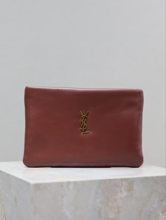 Y*L CALYPSO small pouch in lambskin 23x16x3cm