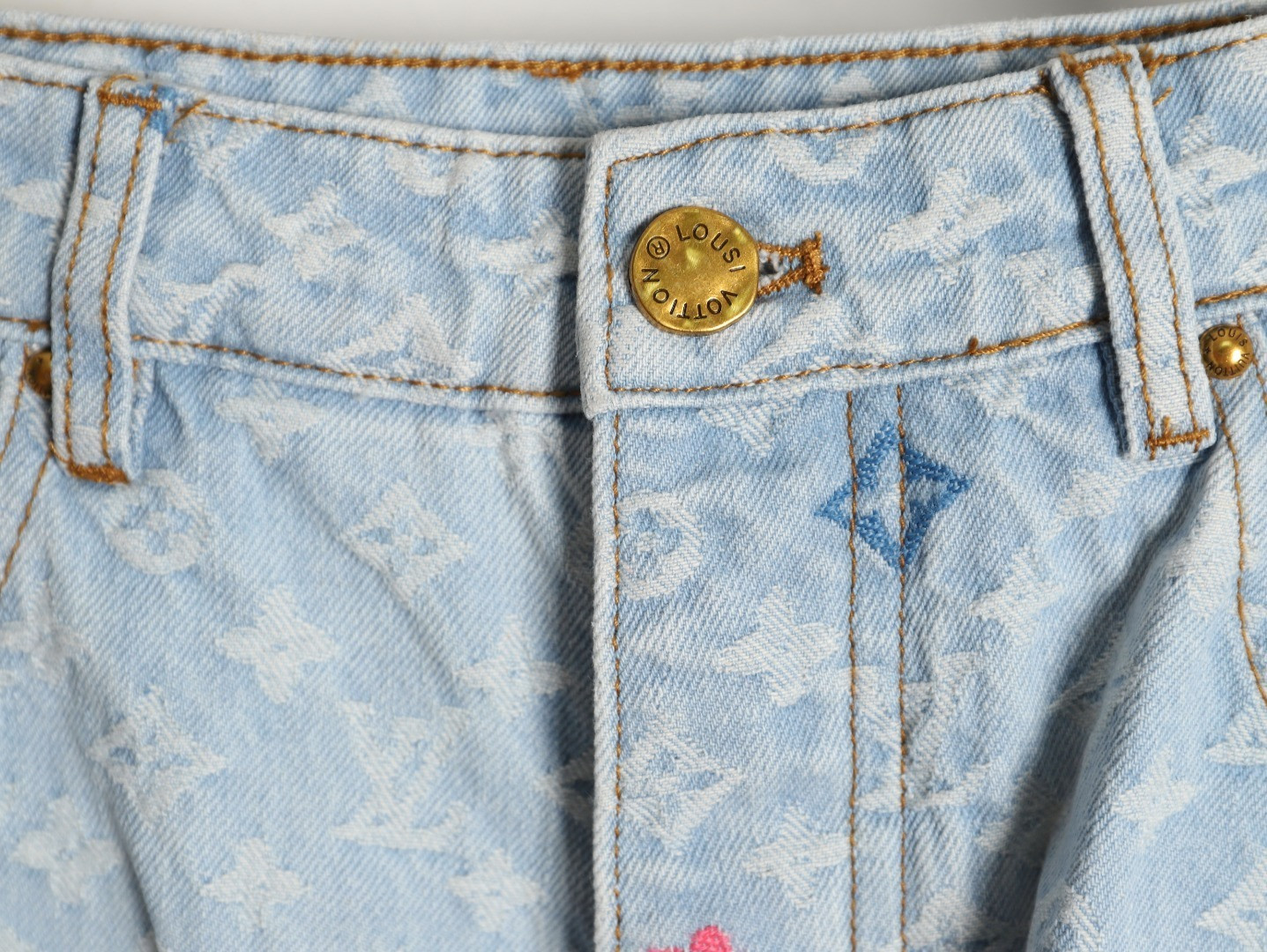 L0*is V*t0n LV 24ss Tyler Jeans Suit