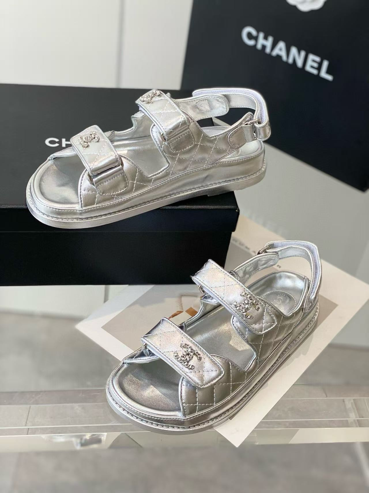 UA Ch*el Sandals
