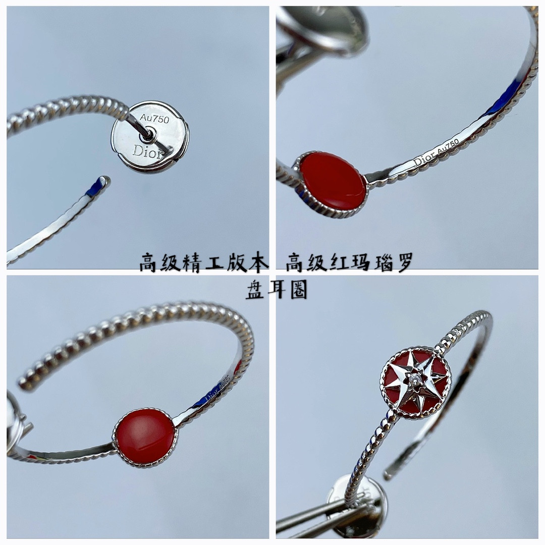 D*0r Eight-pointed star Earrings