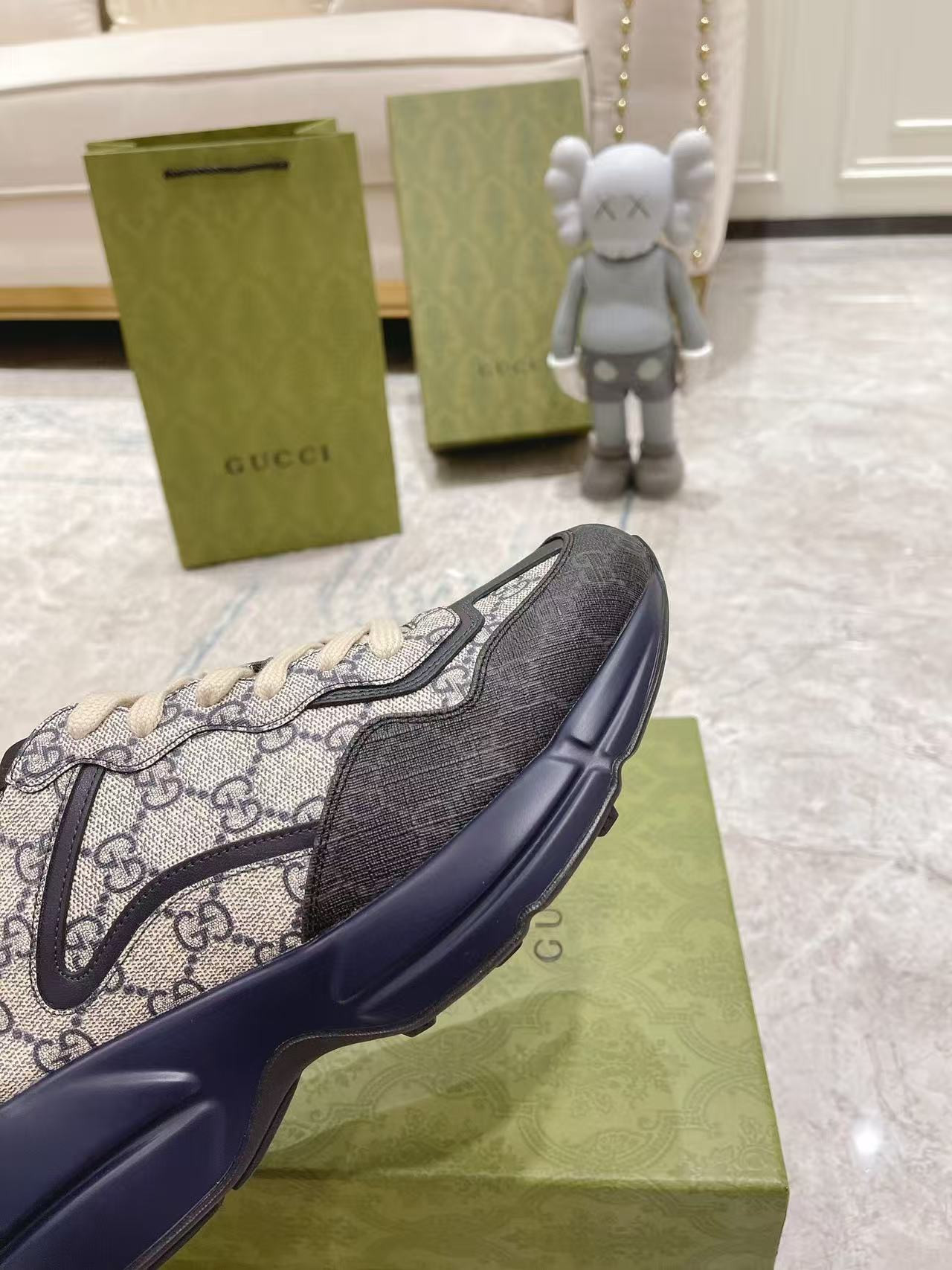 UA G*u*i GG Rhyton Sneaker