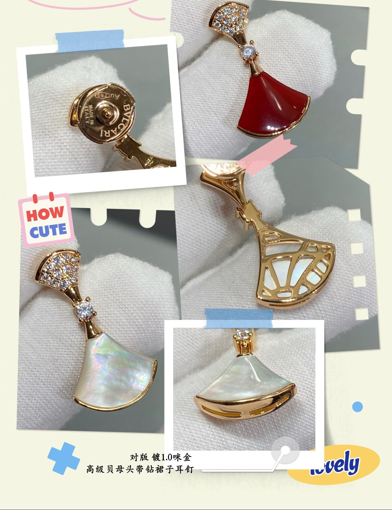 b*l*ai headband Di*m*nd scalloped skirt earrings