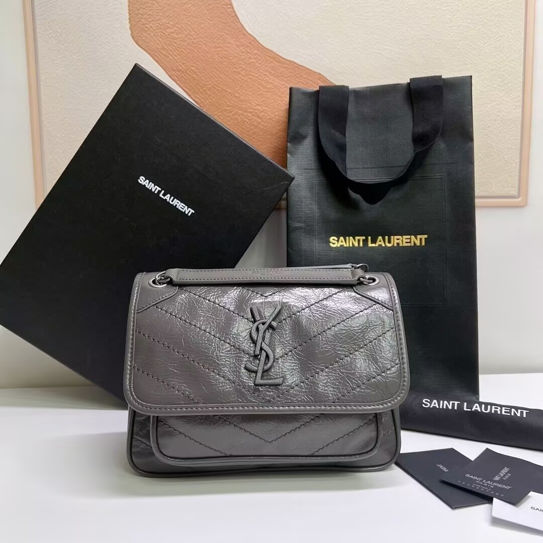 Y*L NIKI BABY IN VINTAGE LEATHER 21x16x7.5cm