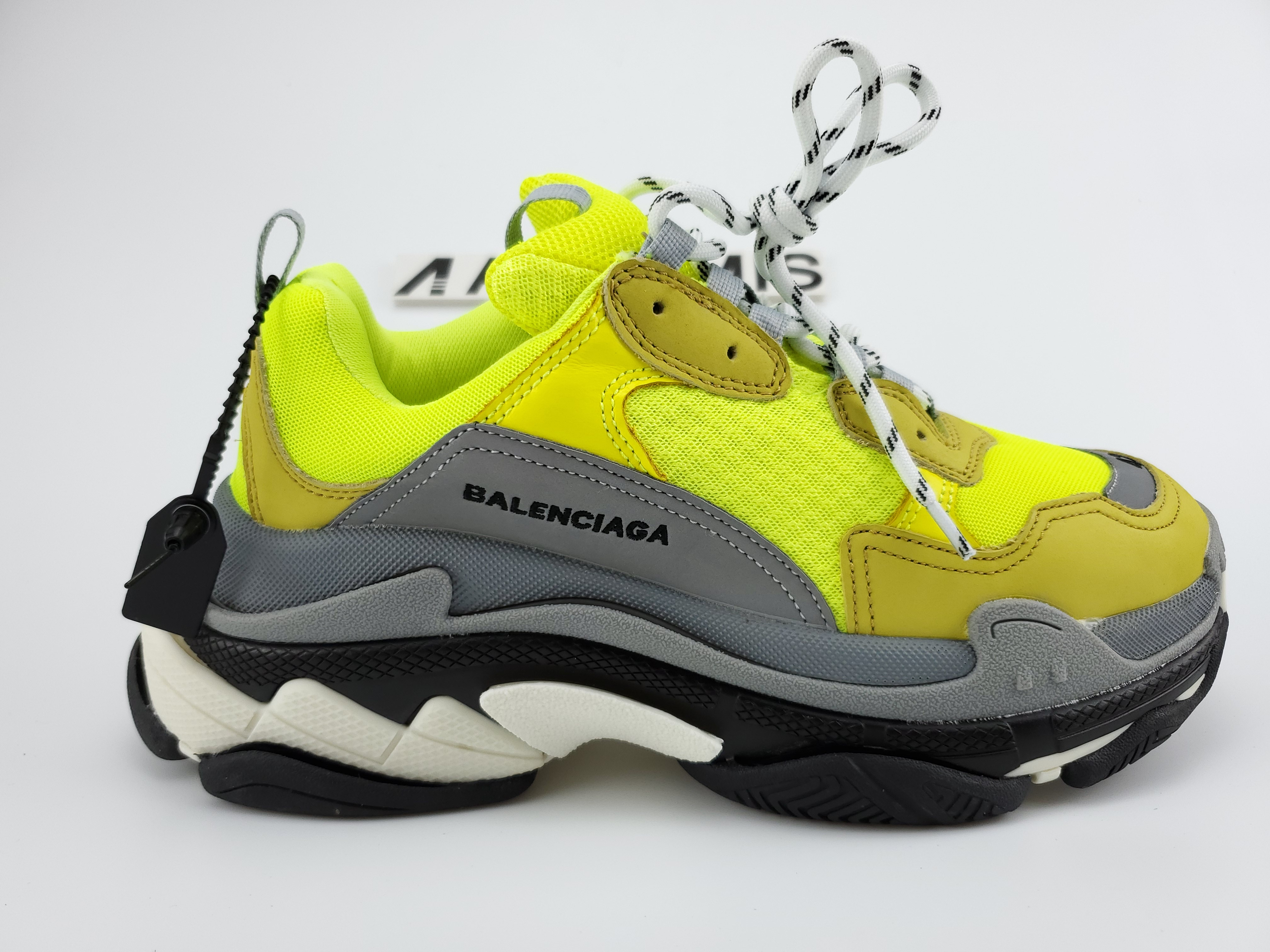 Balenciga Triple S Yellow Fluo