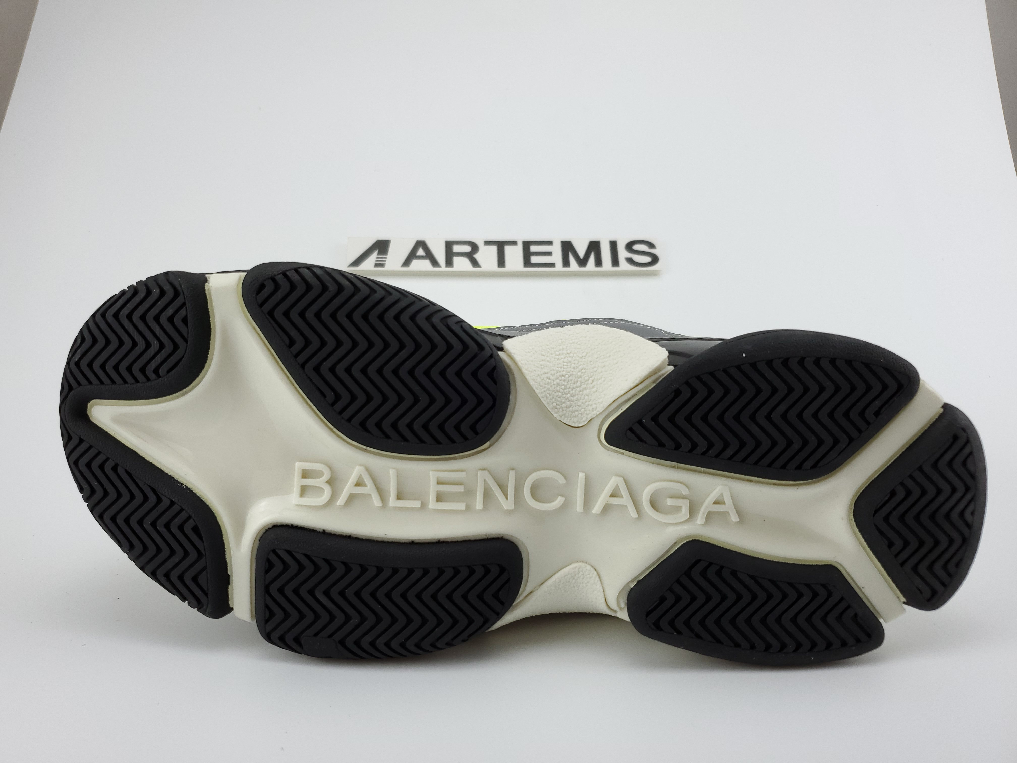 Balenciga Triple S Yellow Fluo