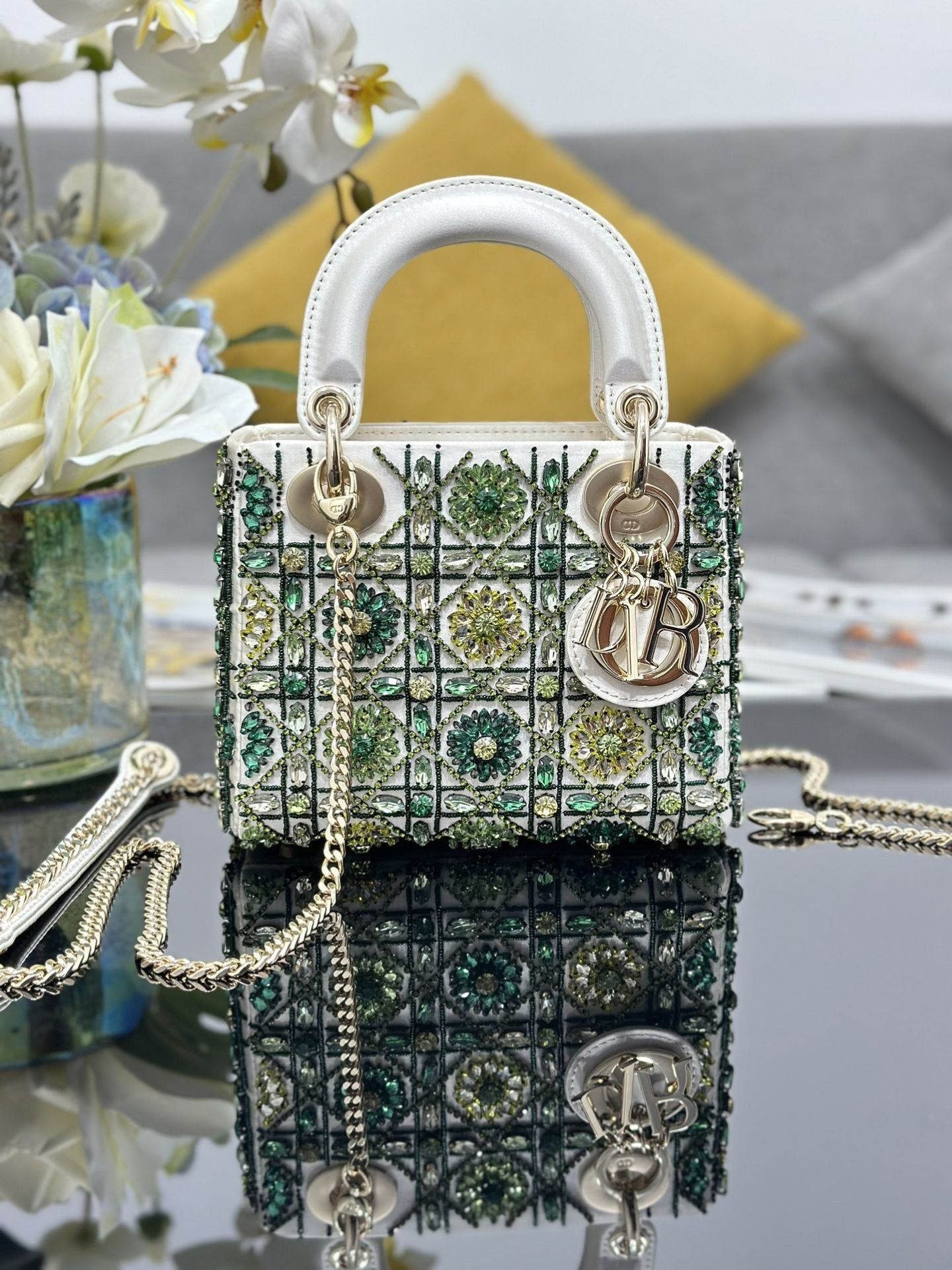 MINI LADY D*0r BAG 17x15x7cm