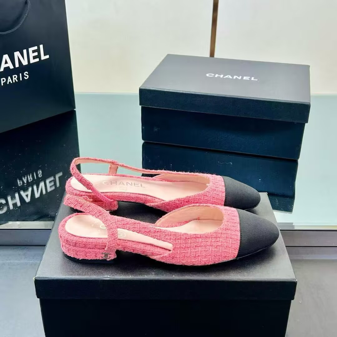 UA Ch*el SLINGBACKS FLAT