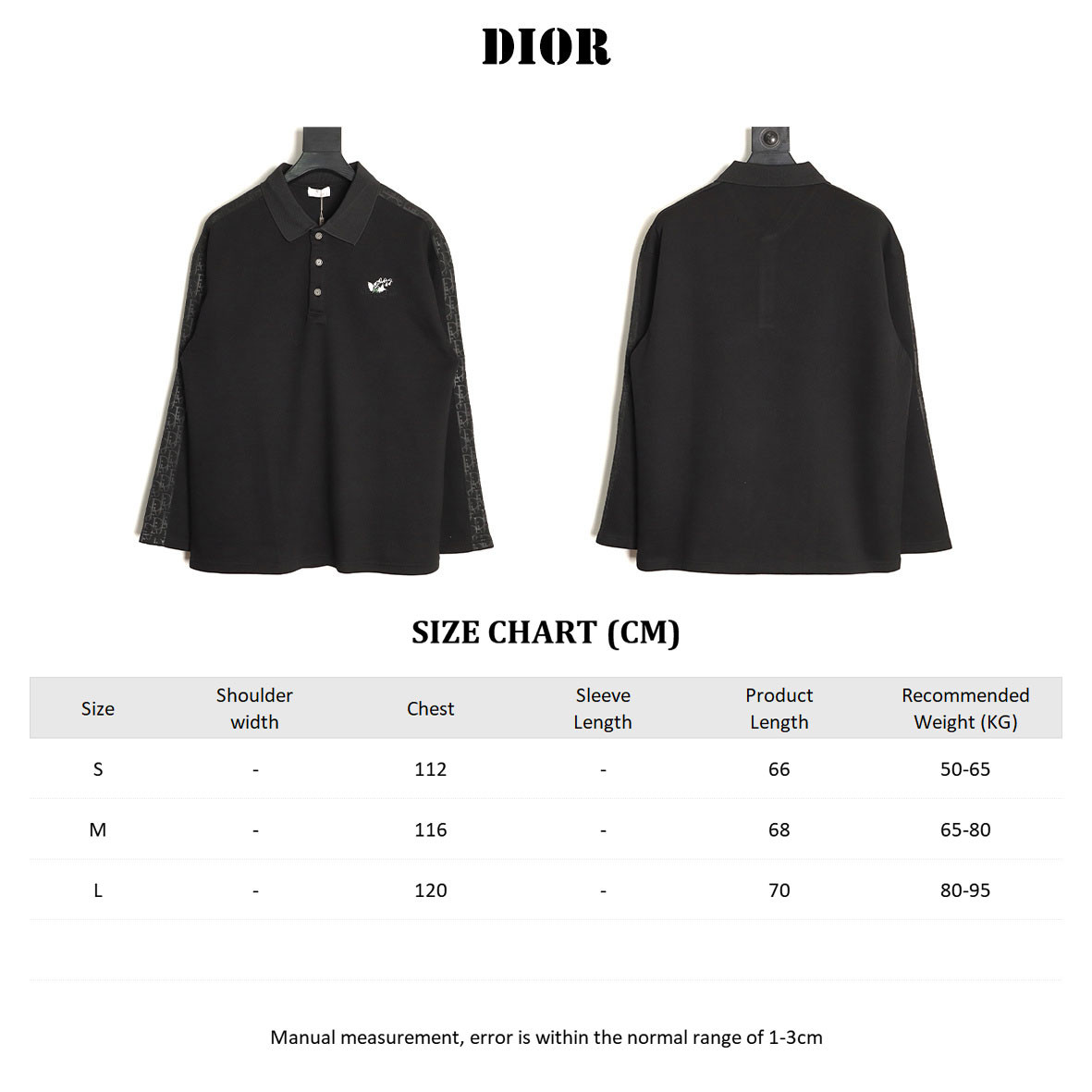 D*0r Long-sleeved Polo Shirt