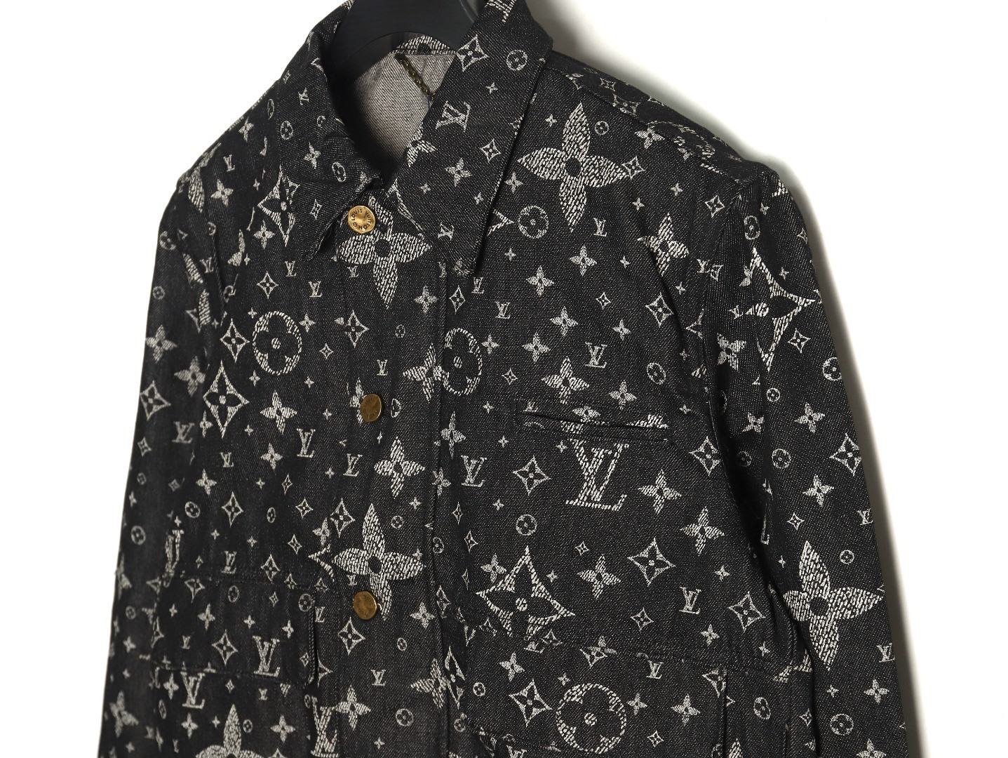 L0*is V*t0n LV Denim Coats