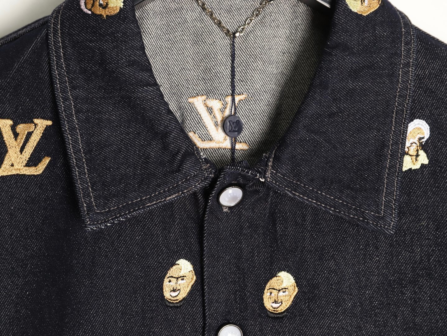 L0*is V*t0n LV Denim Coats Suit