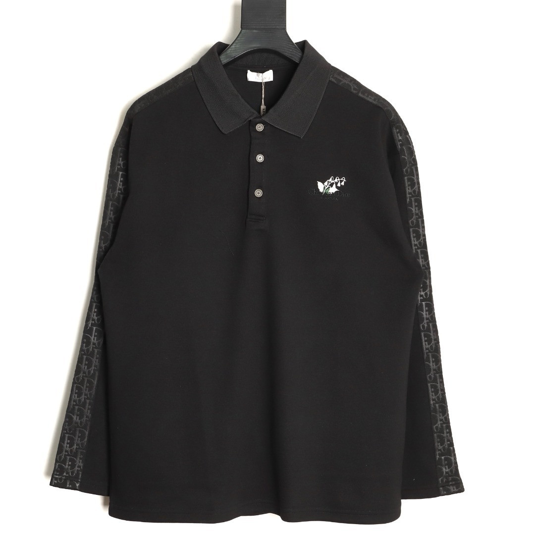 D*0r Long-sleeved Polo Shirt
