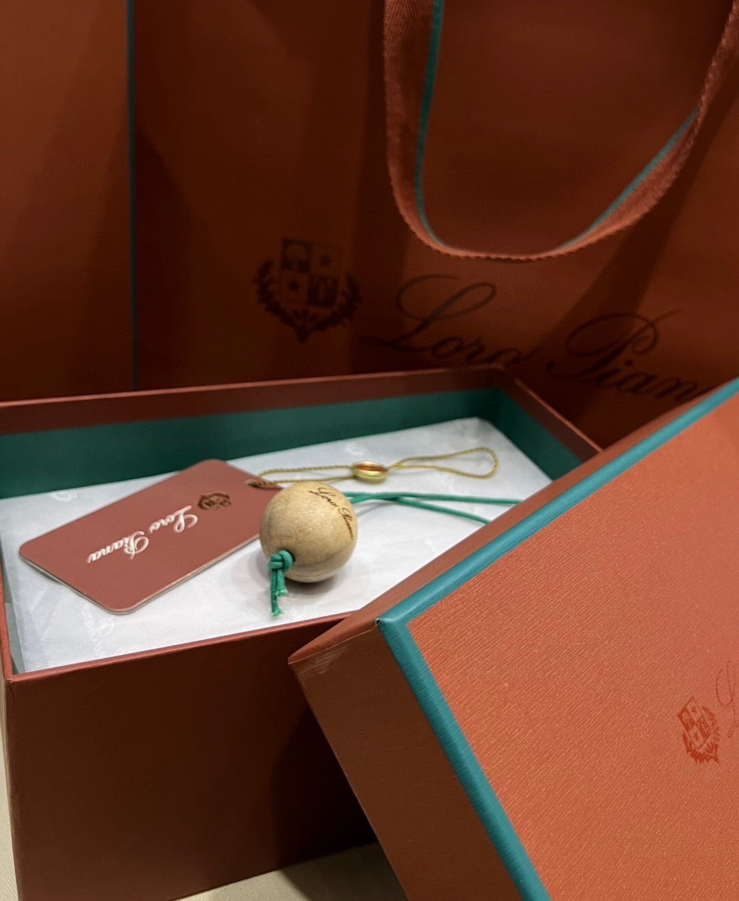 L**o p*ana Extra Pocket L19 Wicker Bag 17.5x21x10cm