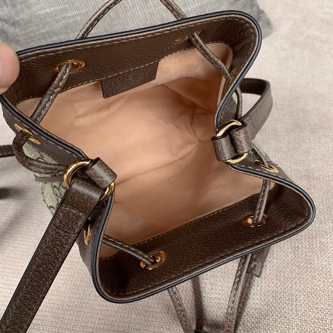 G*u*i Ophidia mini bucket bag
