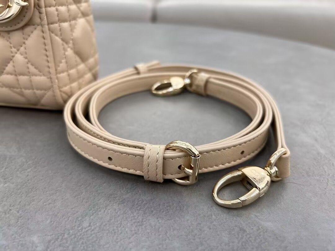 MINI LADY D*0r BAG 6.5 x 6 x 3 inches