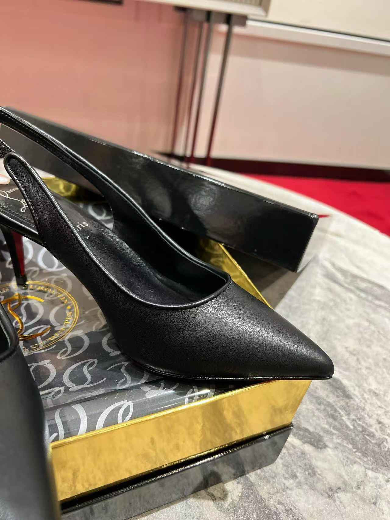 UA Ch**an Louboutin Sporty Kate Sling 65mm