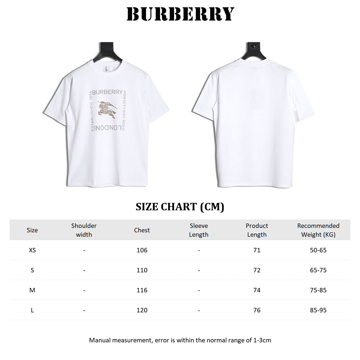 B**rry BBR 25SS Short-sleeved T-shirt
