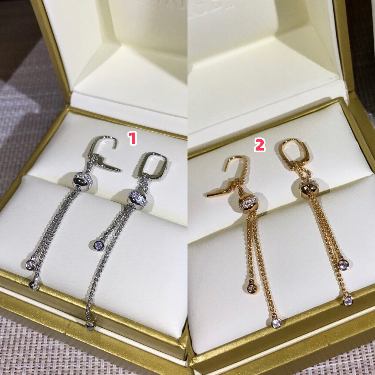 Piaget Possession pull tassel Earrings