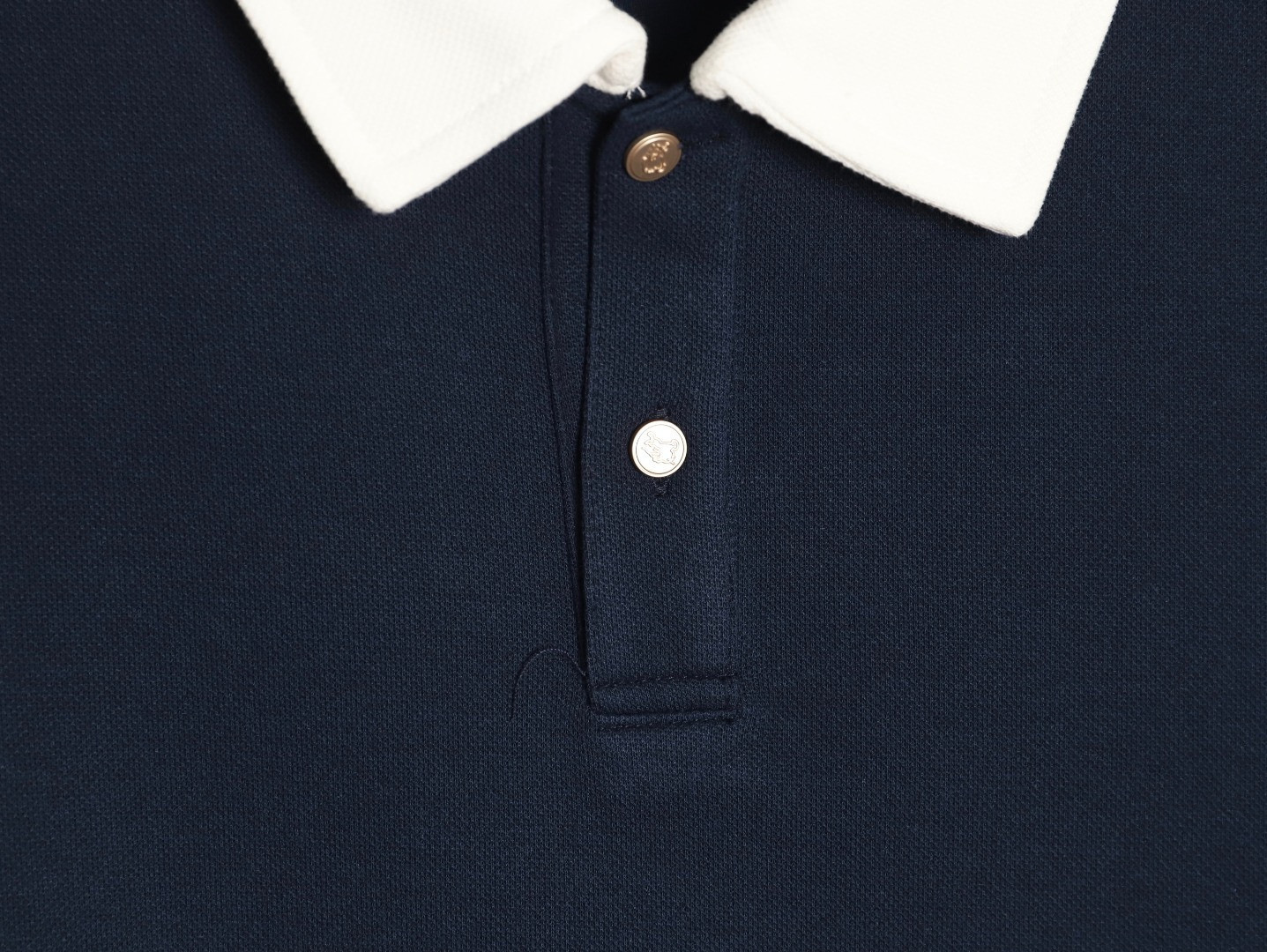 B**rry Long-sleeved Polo Shirt