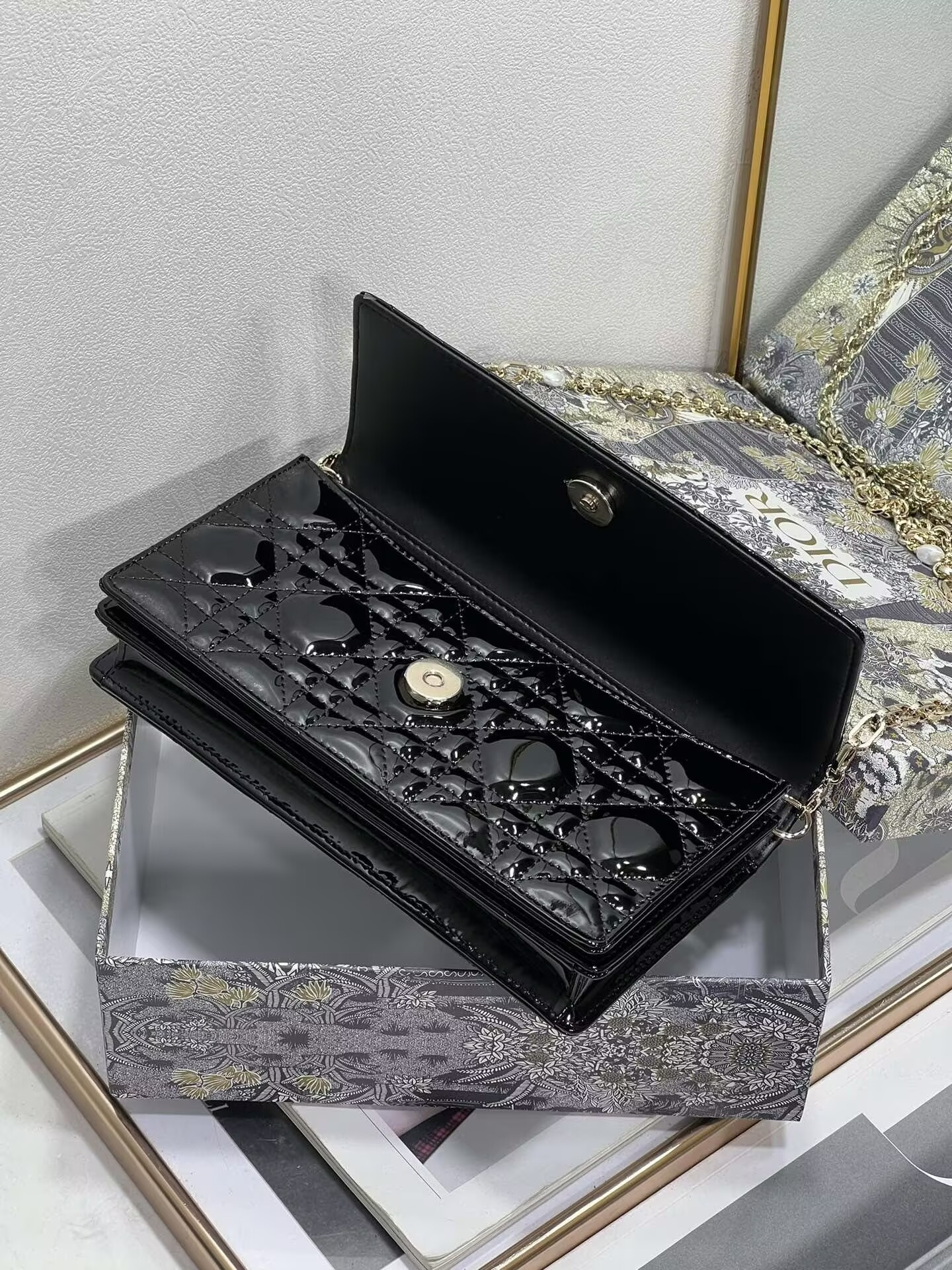 MISS D*0r MINI HANDBAG 21x11.5x4.5cm