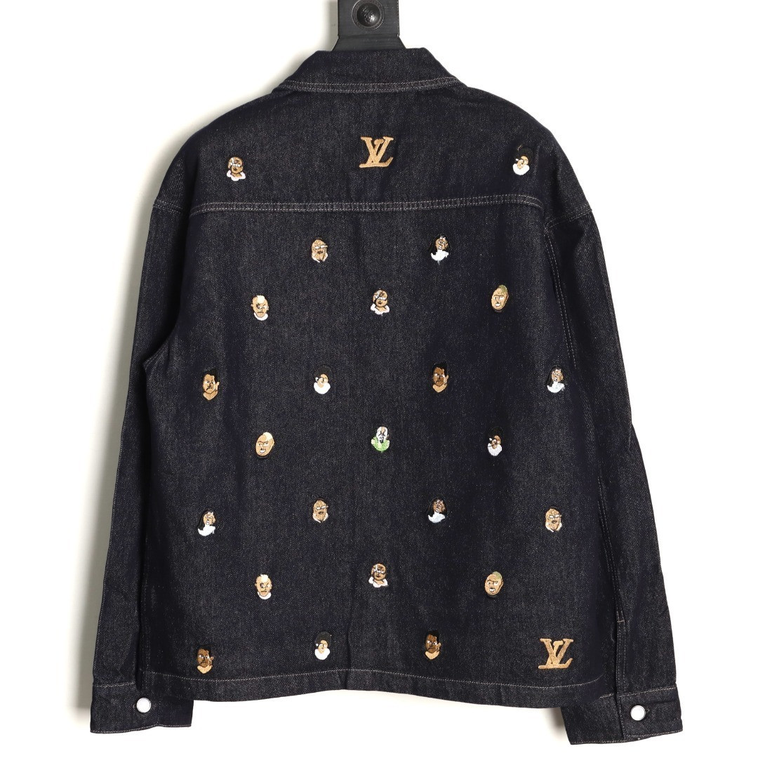 L0*is V*t0n LV Denim Coats Suit