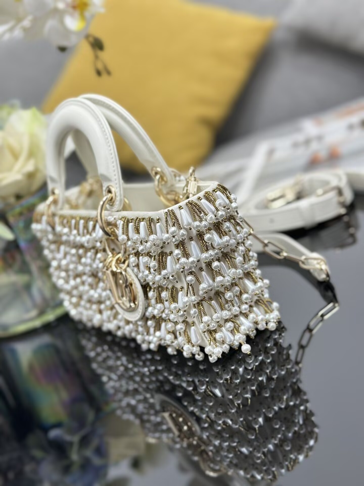 D*0r SMALL LADY D-JOY BAG 22x6x12cm