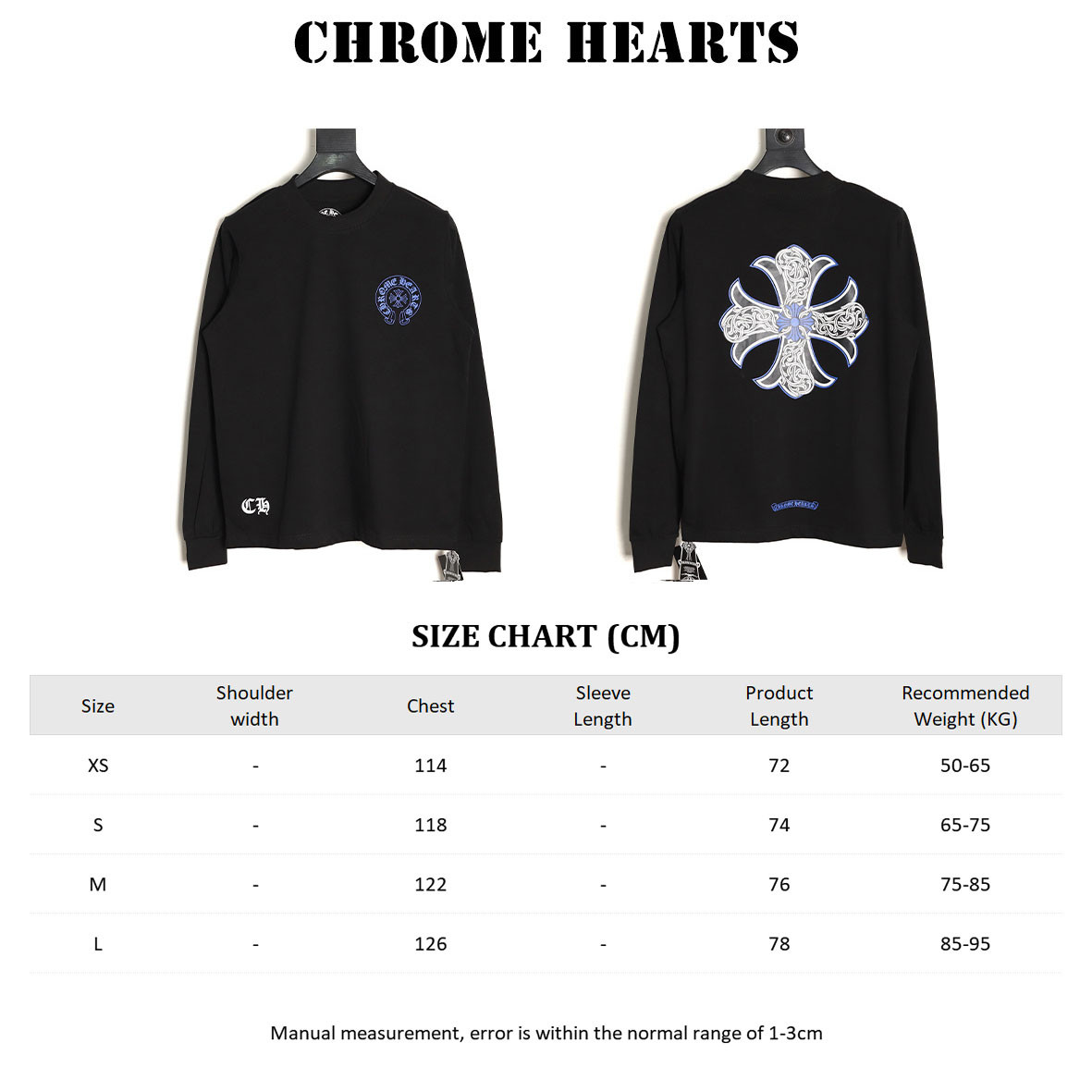 Ch**me He**ts Long-Sleeved T-shirt