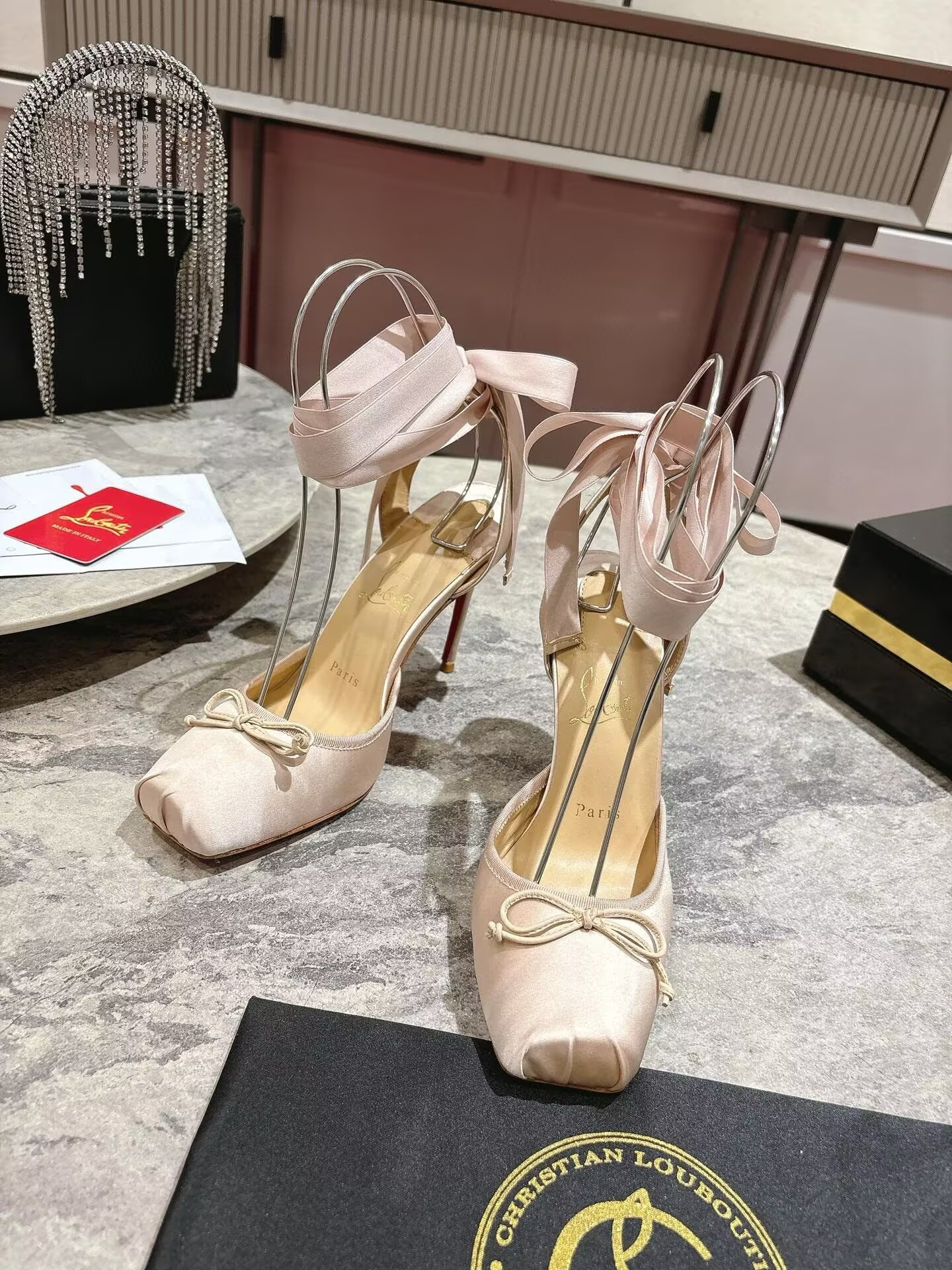 UA Ch**an LOUBOUTIN Shoes