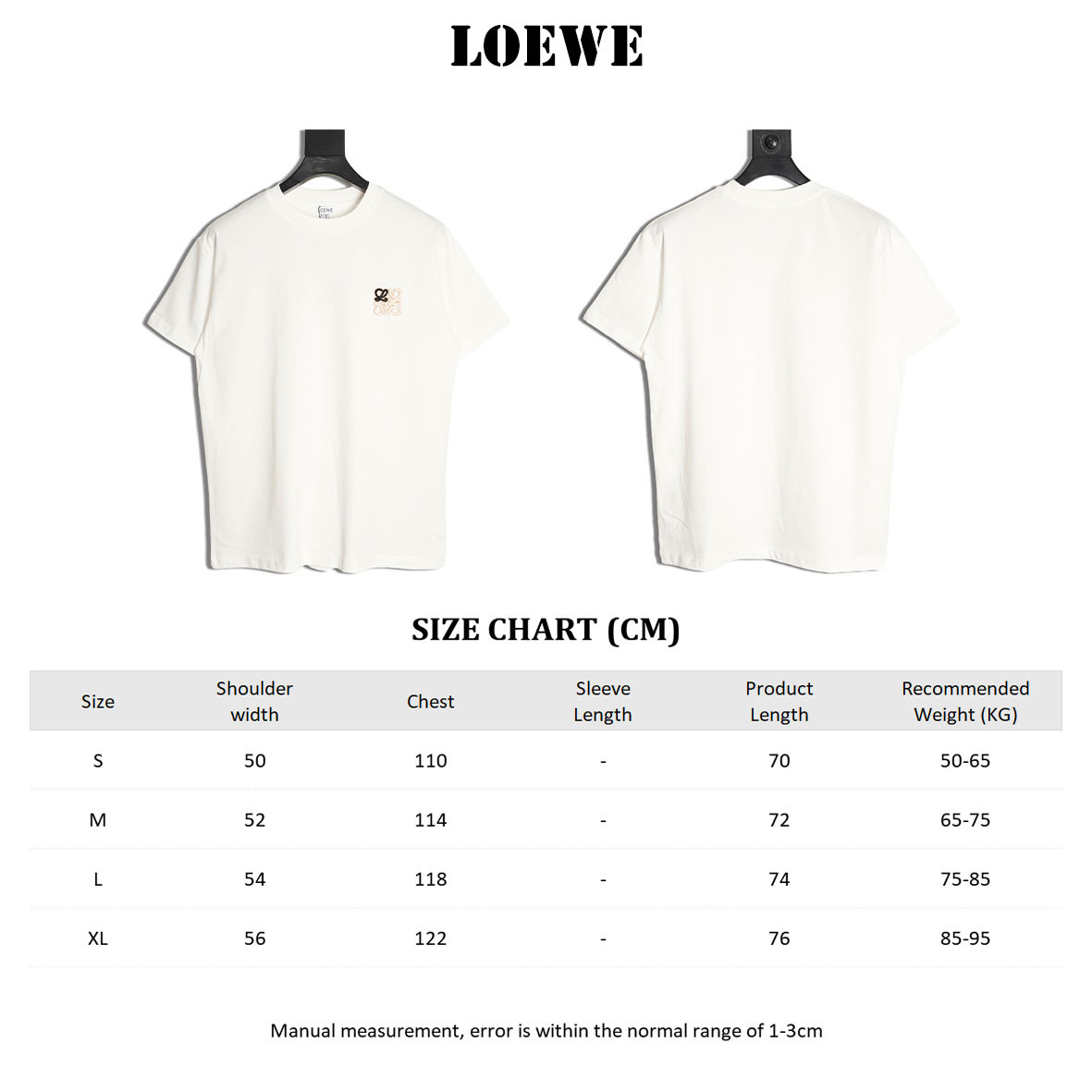 L0ew* 25ss Short-sleeved T-shirt