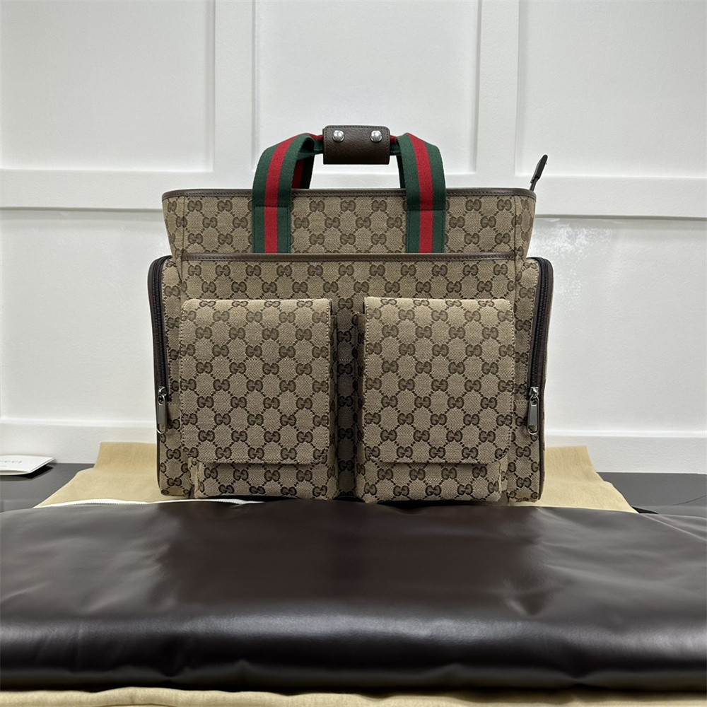 G*u*i GG diaper bag 40x35x20cm