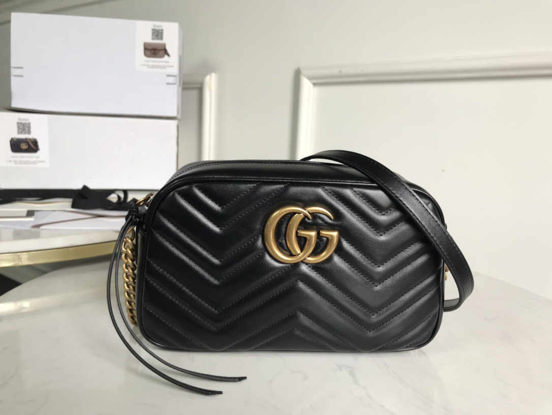 G*u*i GG Marmont small shoulder bag 24x12x7cm