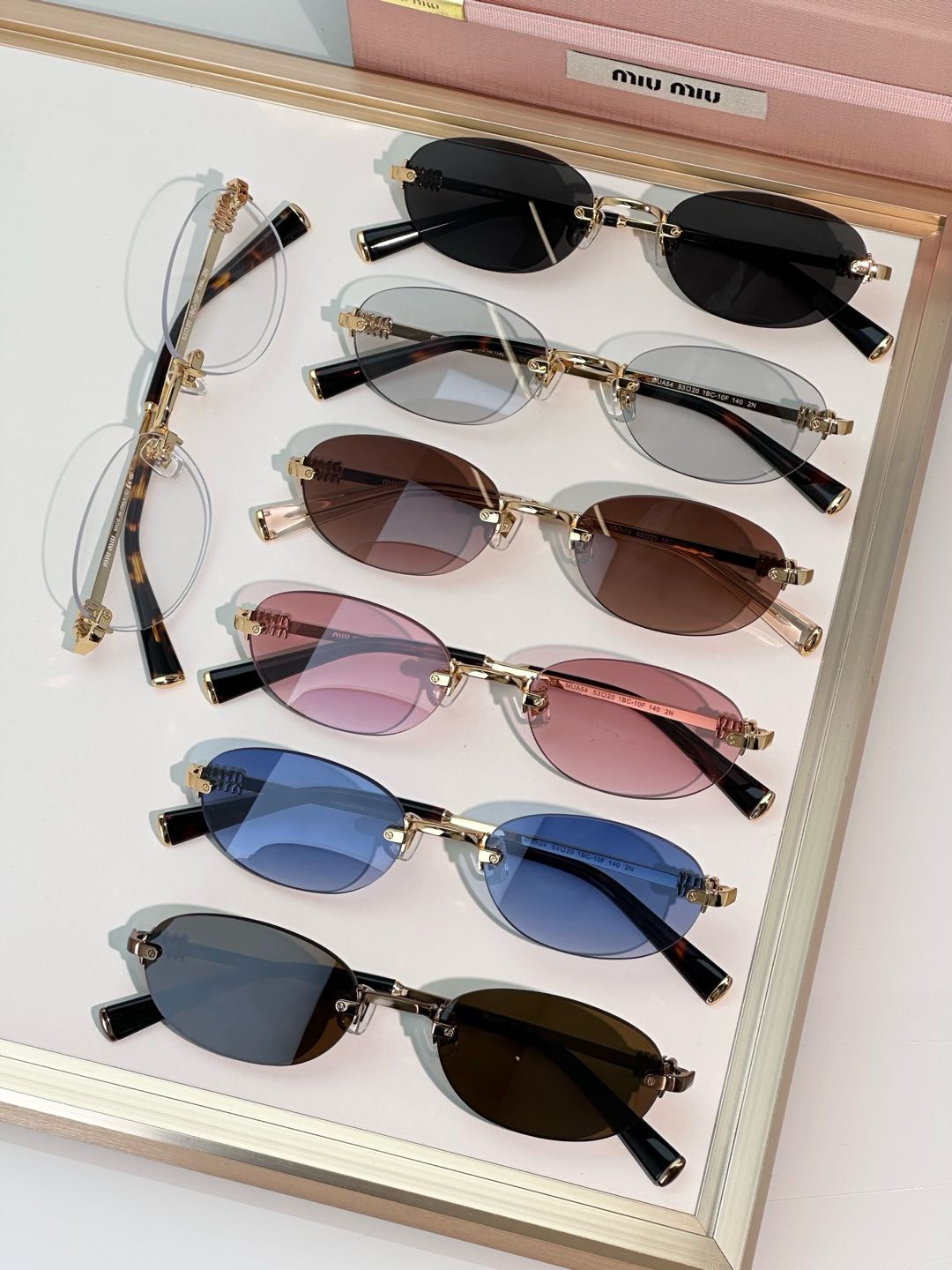 Miu Miu Glasses SMUA54 53-20-140