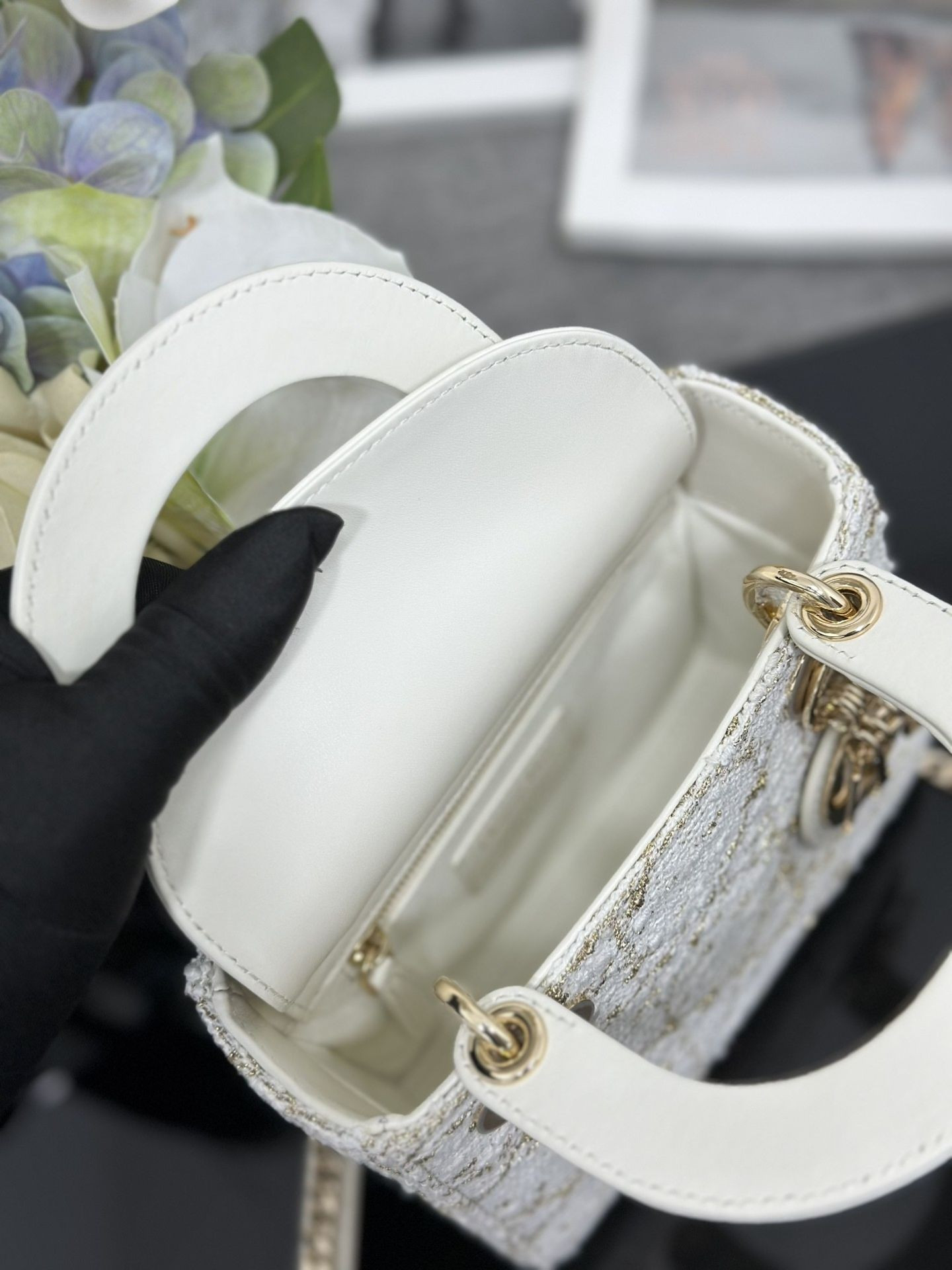 MINI LADY D*0r BAG 17x15x7cm