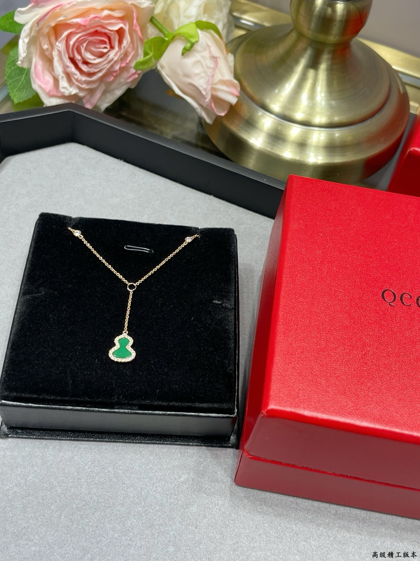 Qeelin Mini Gourd Necklace