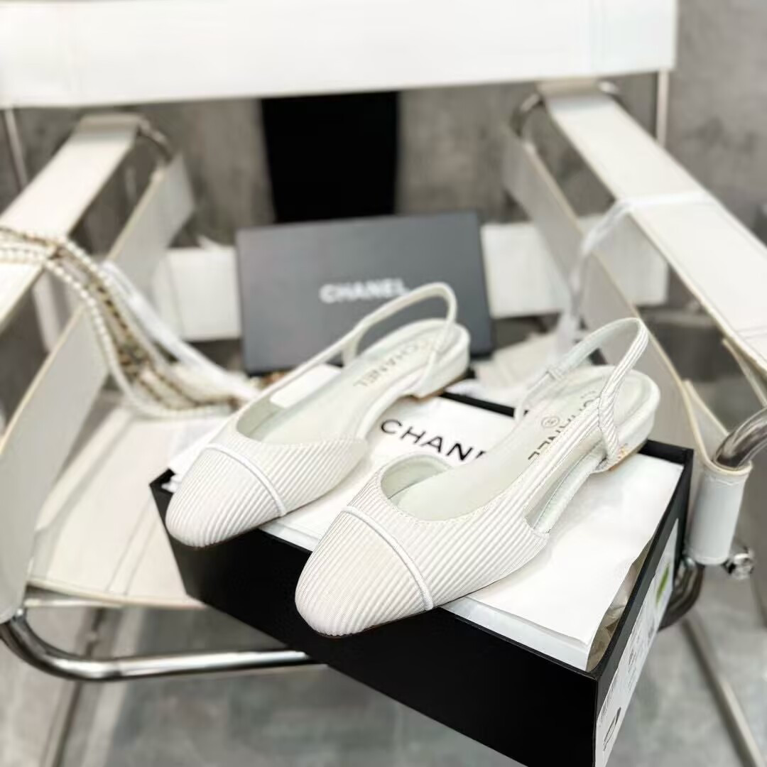 UA Ch*el SLINGBACKS FLAT