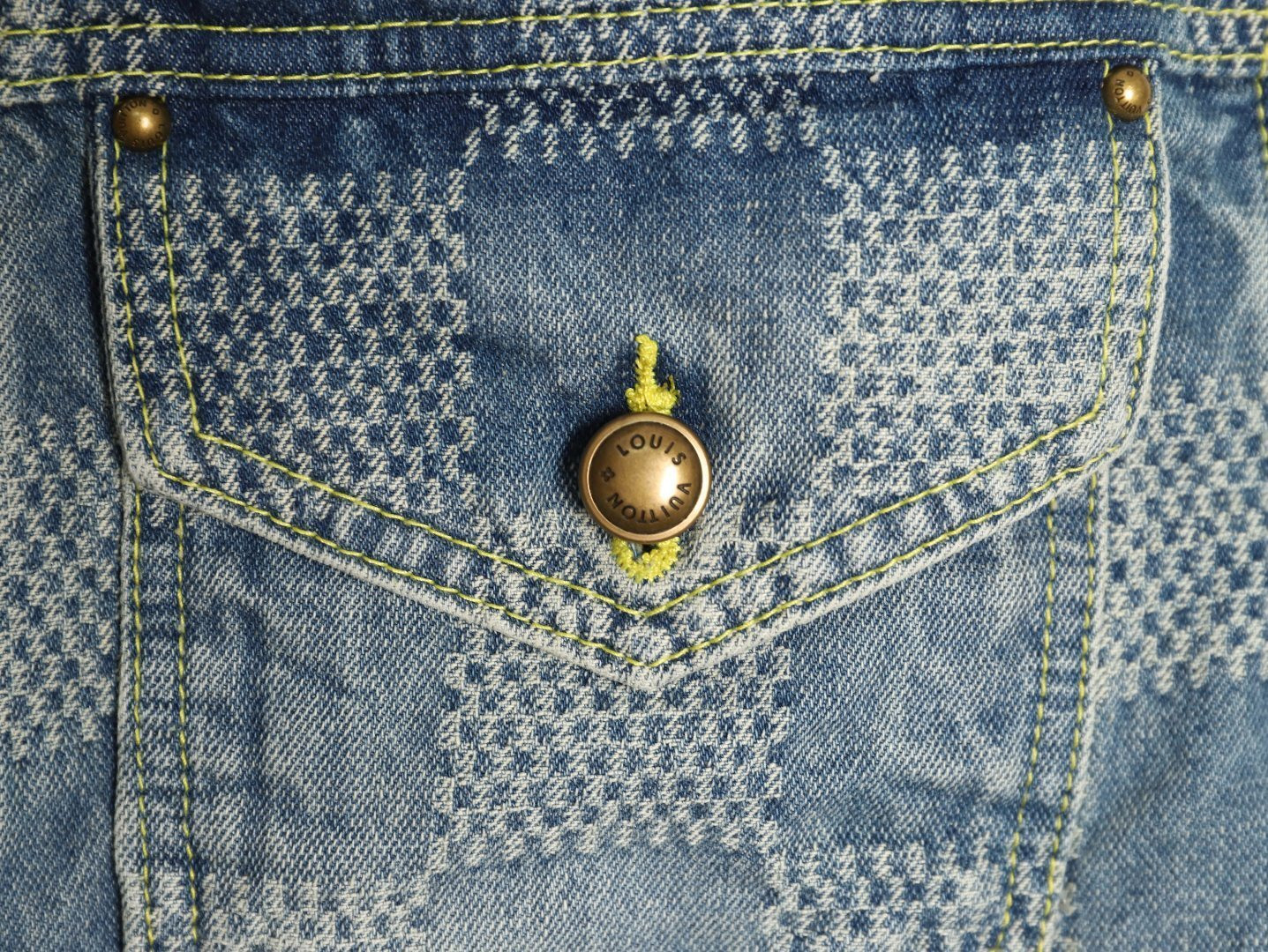 L0*is V*t0n LV 24ss Denim Coats Suit