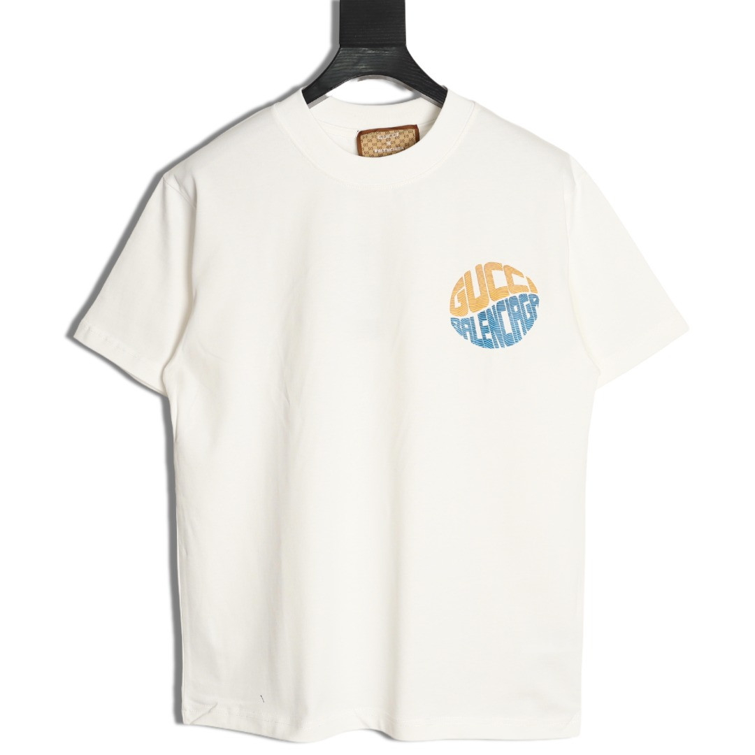G*u*i X Ba*len*cia*ga 25SS Short-sleeved T-shirt
