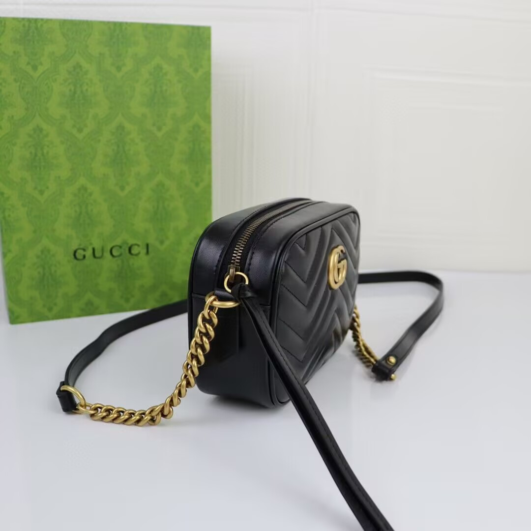 G*u*i GG Marmont mini shoulder bag 18x12x3cm