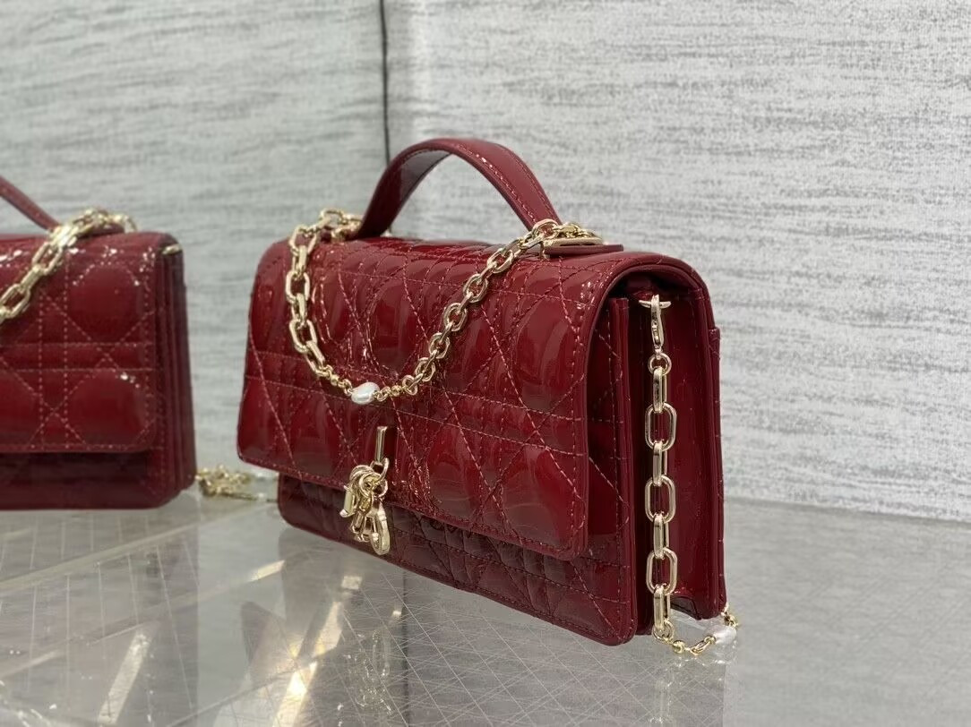 MISS D*0r MINI HANDBAG 21x11.5x4.5cm