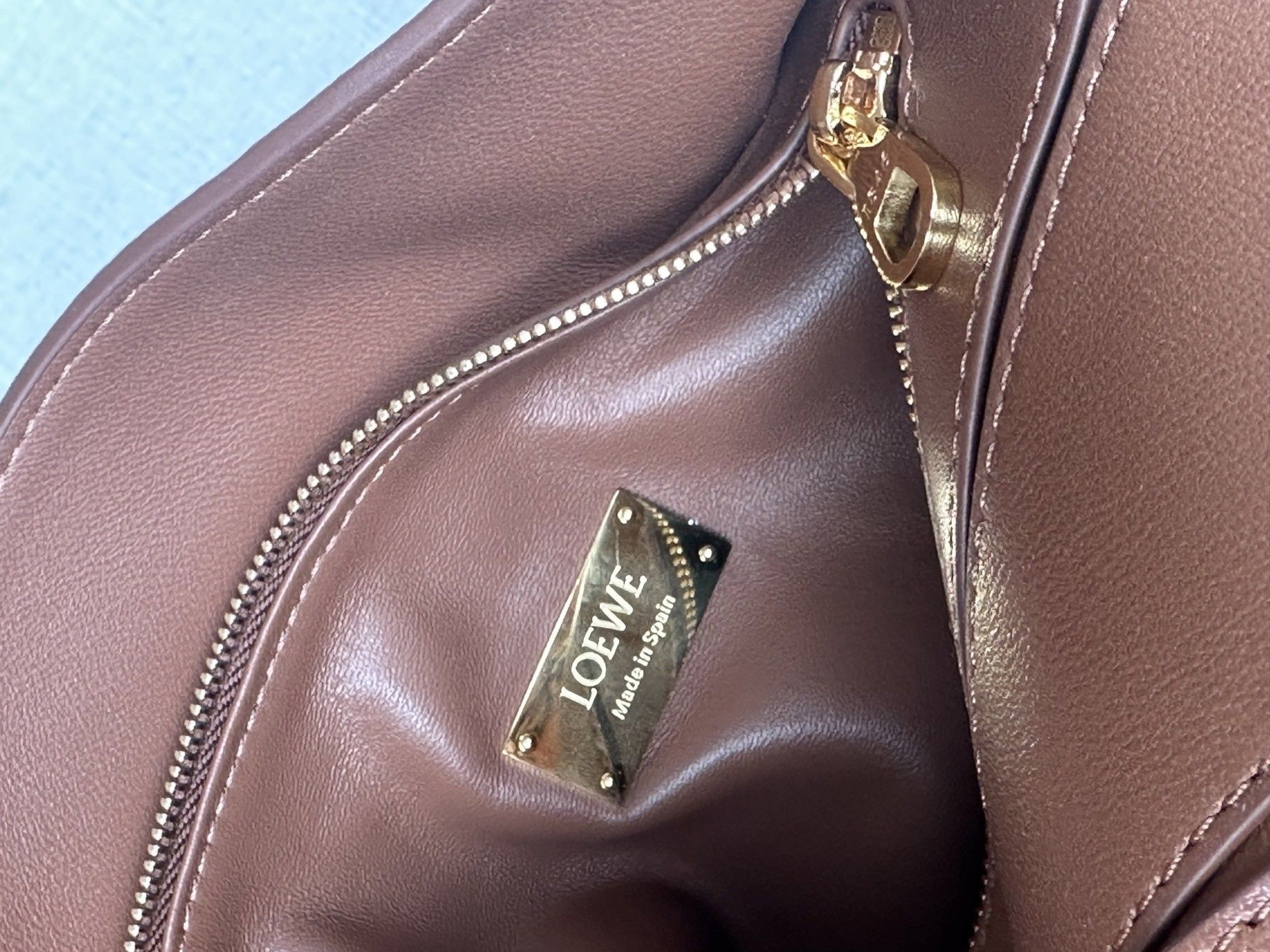 L0ew* Mini Featherlight Puzzle Bag Nappa Lambskin 18x12.5x8cm