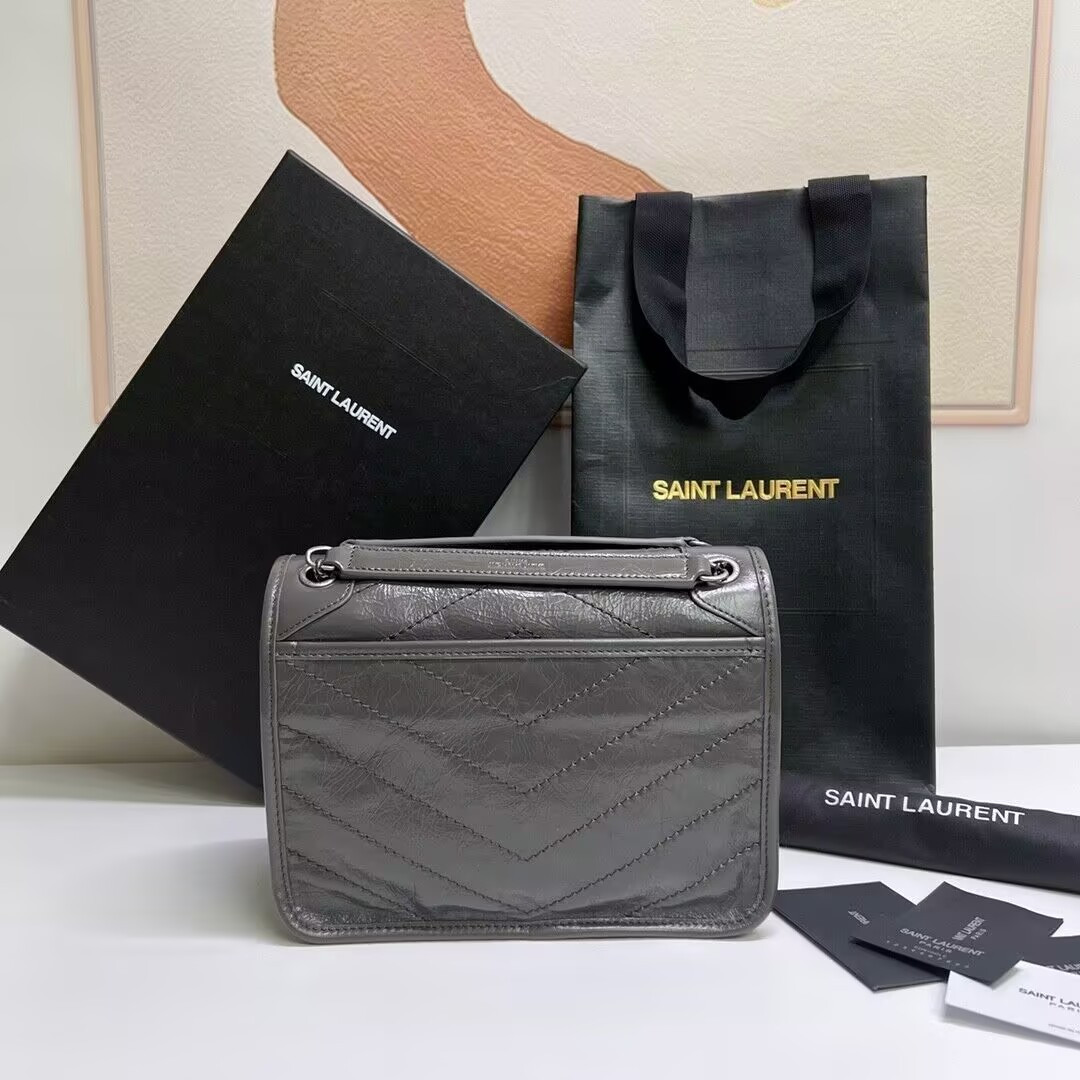 Y*L NIKI BABY IN VINTAGE LEATHER 21x16x7.5cm