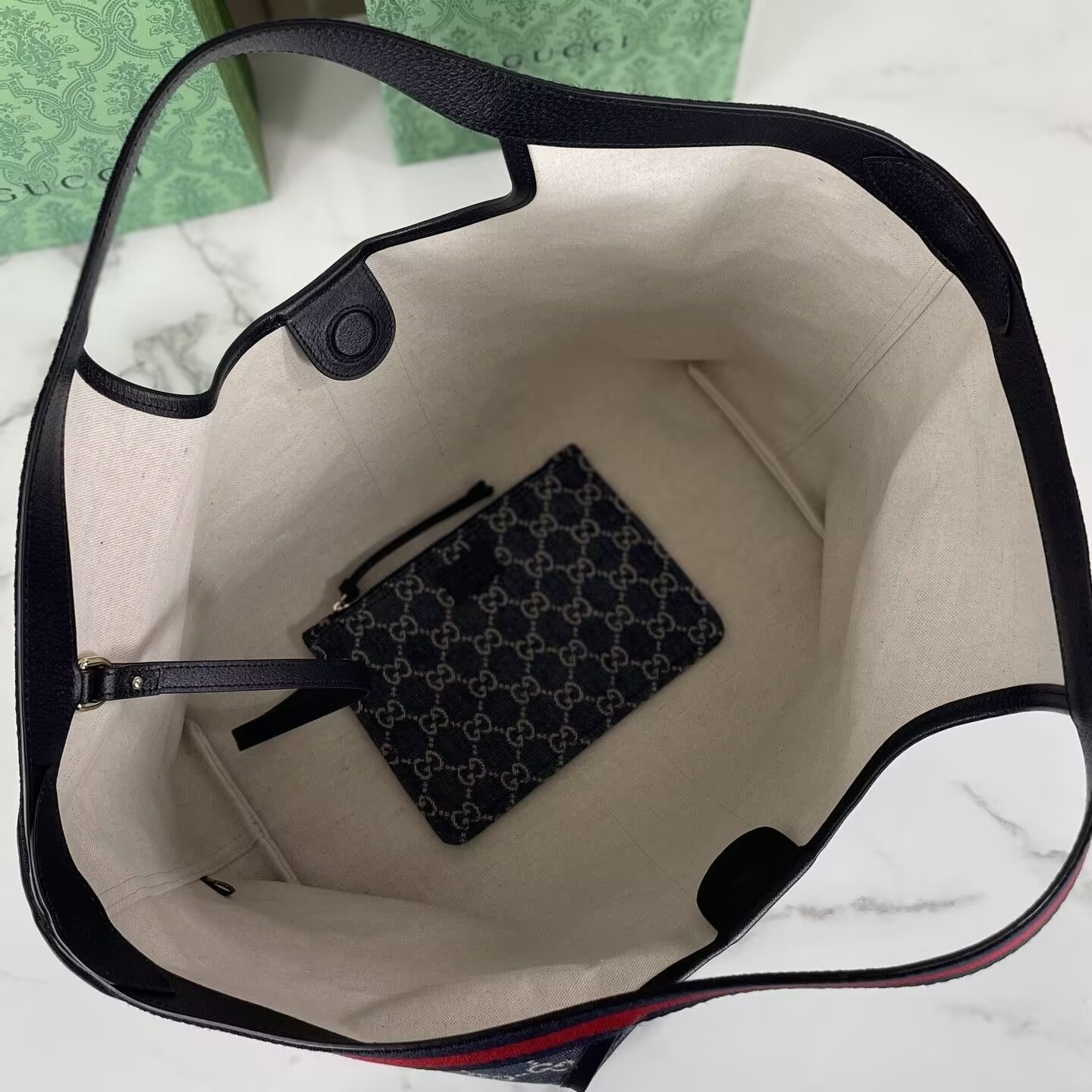 G*u*i Giglio large tote bag 60x47x16cm