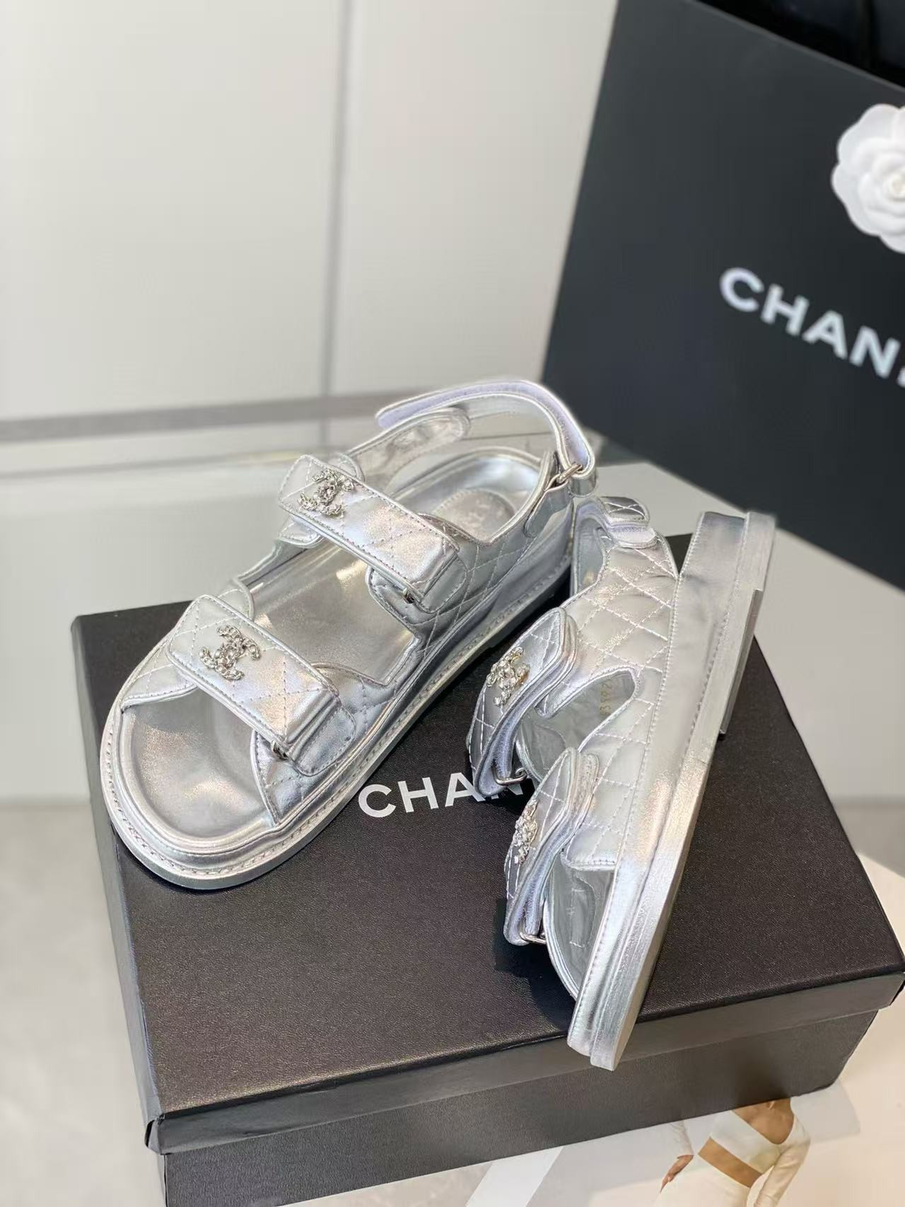 UA Ch*el Sandals