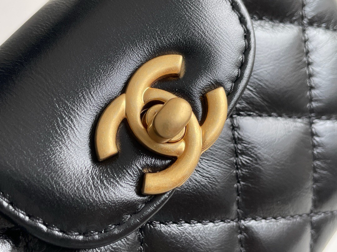 Ch*el Mini Kelly 8×12.5×4cm