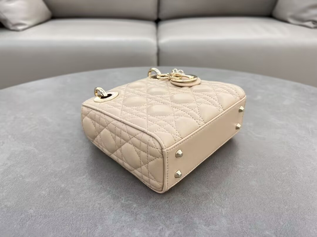 MINI LADY D*0r BAG 6.5 x 6 x 3 inches