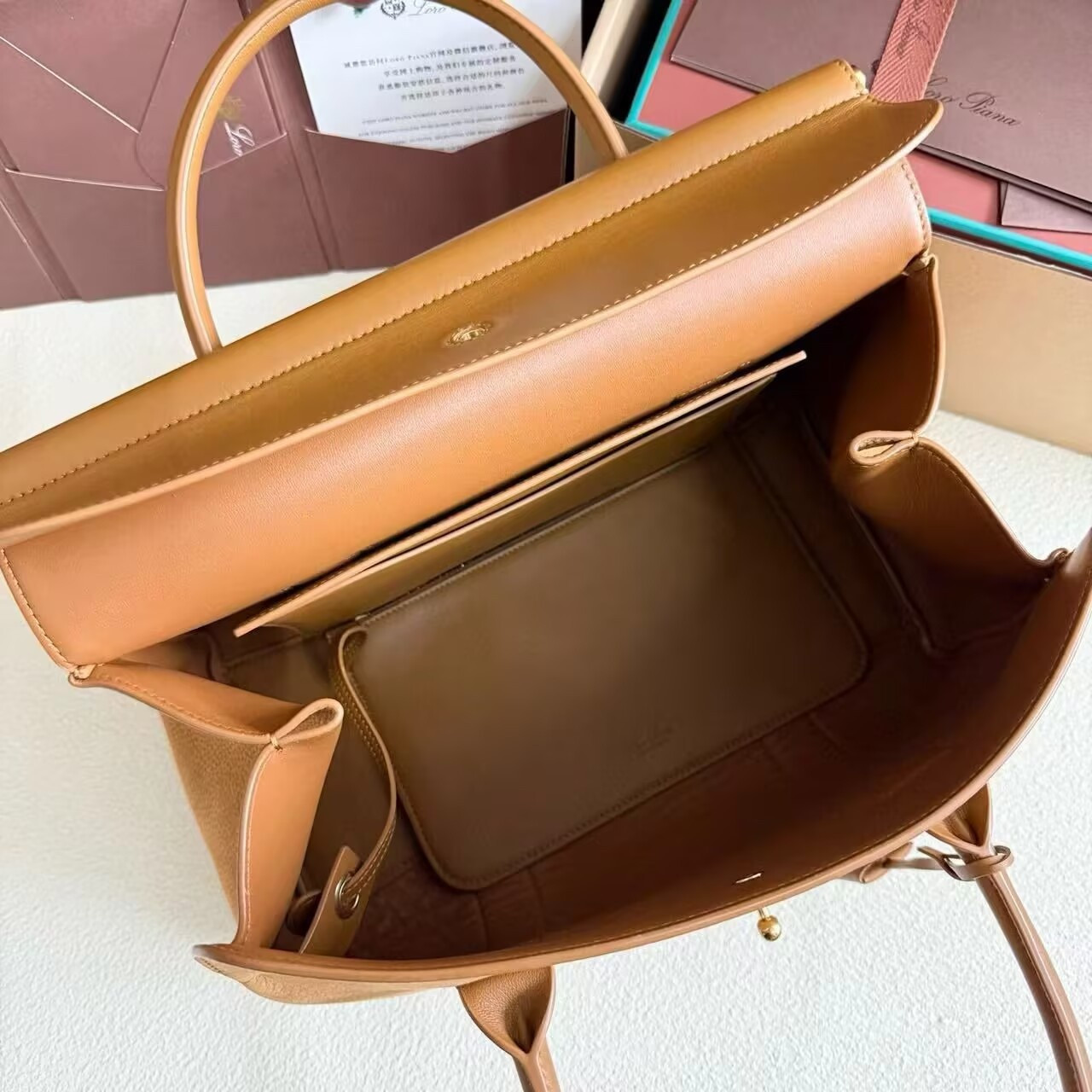 L**o p*ana Loom bag L25 25x18x12.5cm