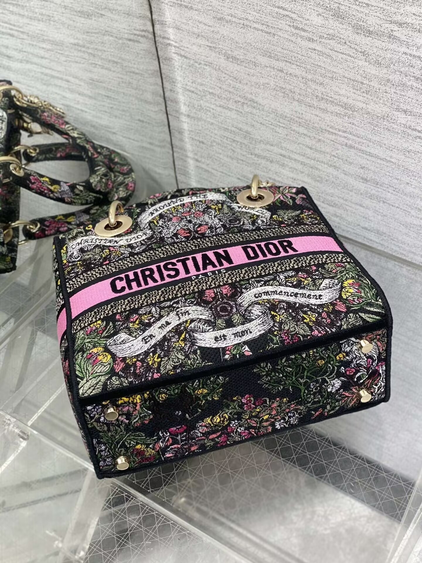 MEDIUM D*0r LADY D-LITE BAG 24 x 20 x 11 cm