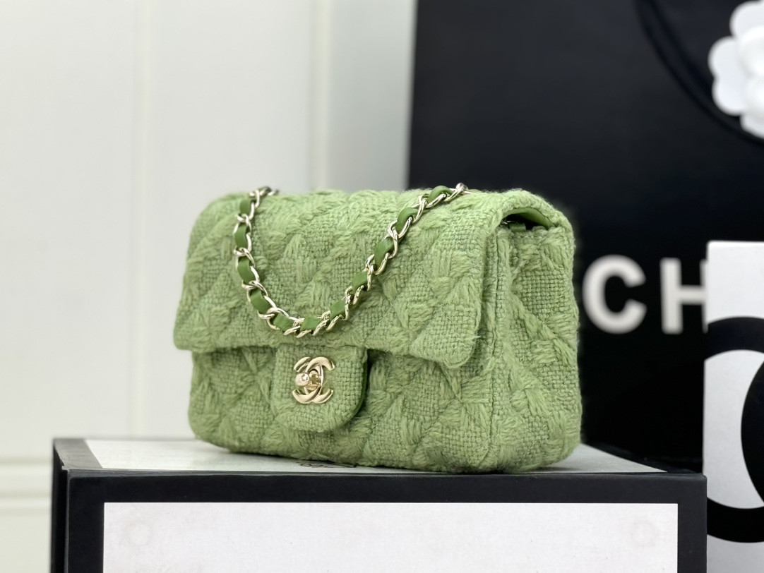 Ch*el MINI CLASSIC 11.12 HANDBAG 20 12 × 20 × 6 cm