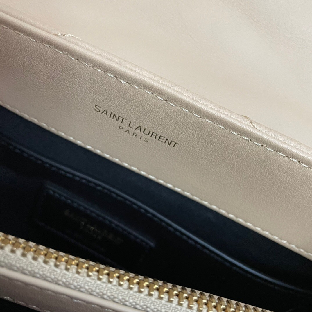 Y*L LOULOU SMALL IN QUILTED LEATHER 23x17x9cm