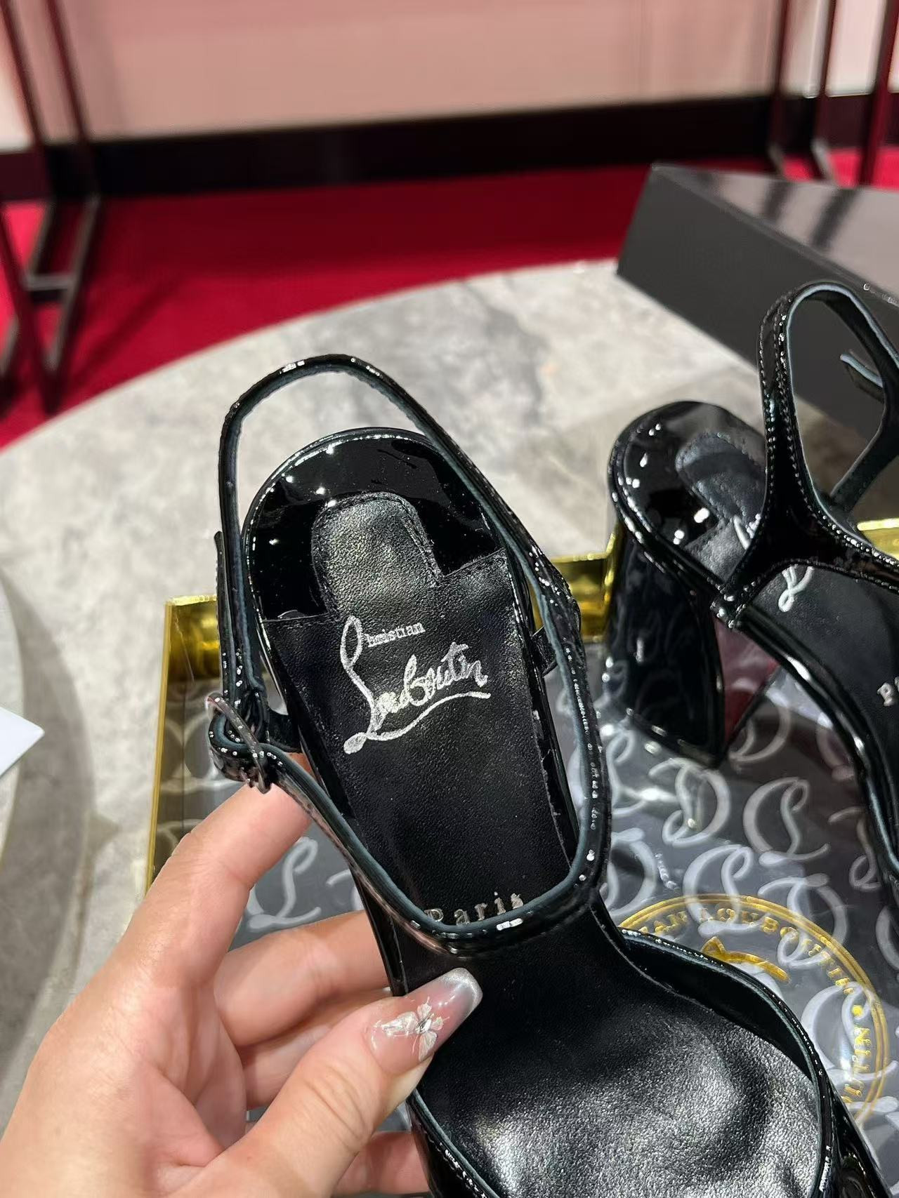 UA Ch**an LOUBOUTIN Shoes